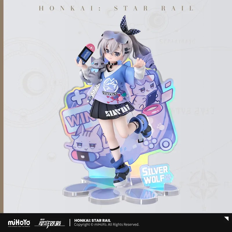 Honkai: Star Rail - Little Cat Series Silver Wolf Figure
