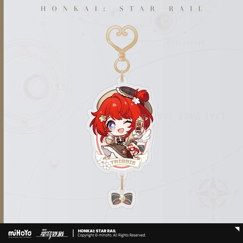 【Pre-Order】Honkai: Star Rail - Express Travel Series Chibi Acrylic Keychian