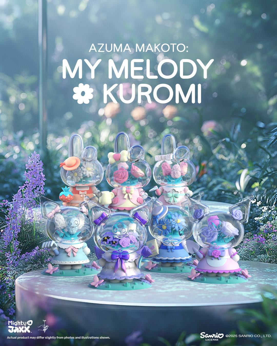 【Pre-order】Azuma Makoto x My Melody x Kuromi - My Melody, Kuromi Blind Box (Series)