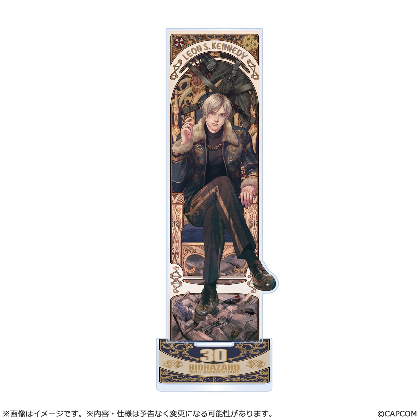 【Pre-order】Resident Evil 4 BIOHAZARD - Leon Acrylic Stand (30th;Collection;Rerun)