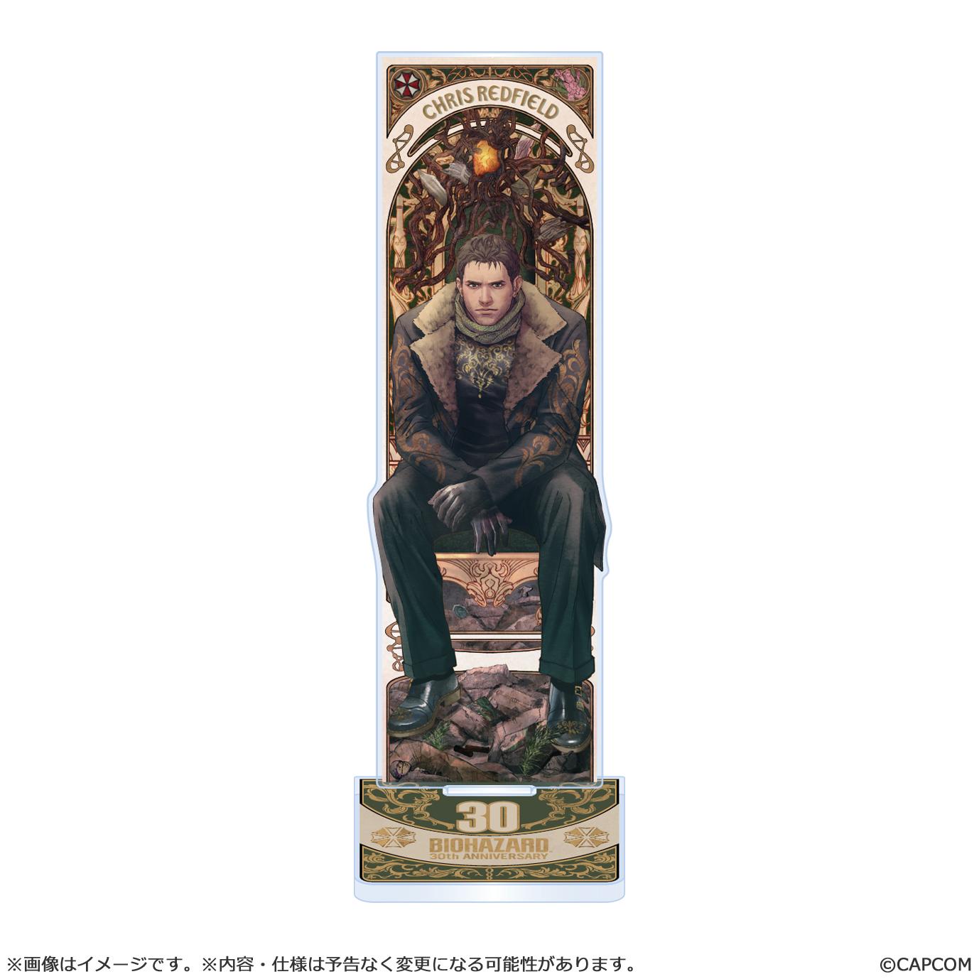【Pre-order】Resident Evil 4 BIOHAZARD - Chris Acrylic Stand (30th, Collection, Rerun)