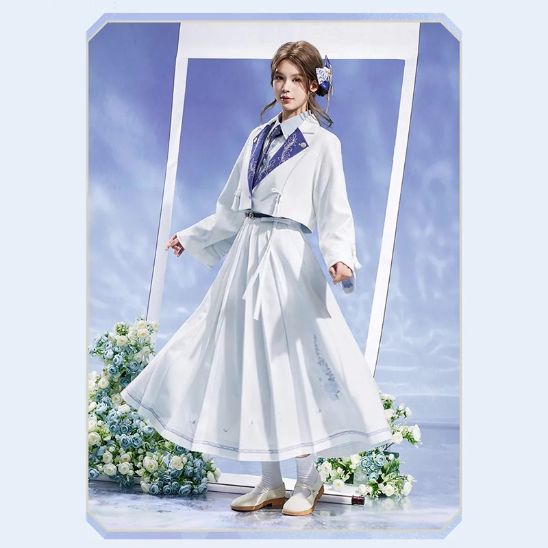 Genshin Impact - Kamisato Ayato Impression Long Pleated Skirt
