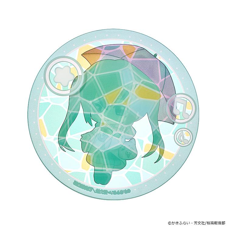 【Pre-order】K-ON! - Azusa Nakano Acrylic Coaster (Fluffy Rain Series)