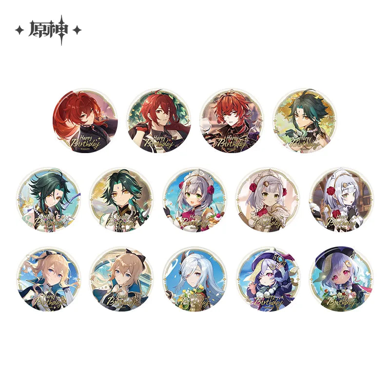 Genshin Impact Day of Destiny Series Badges