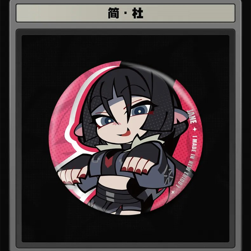 【Pre-Order】Zenless Zone Zero - New Eridu Series Chibi Tinplate Badge: Unknown Faction