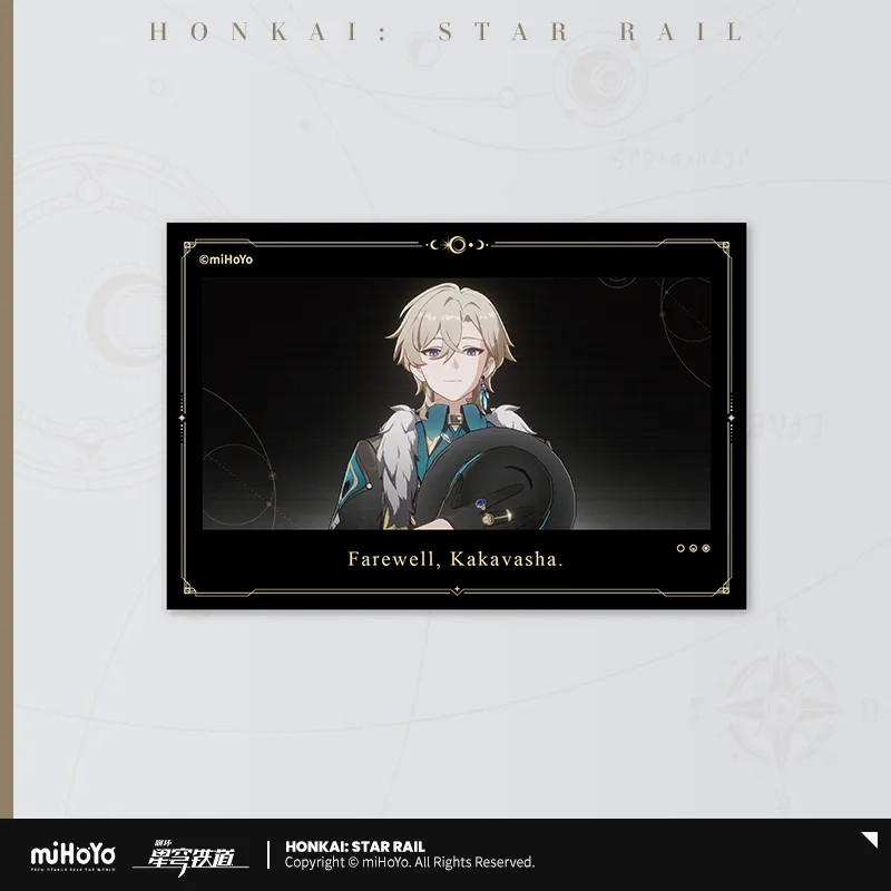 Honkai: Star Rail - Memories of Traveling with You Lenticular Collectible Card