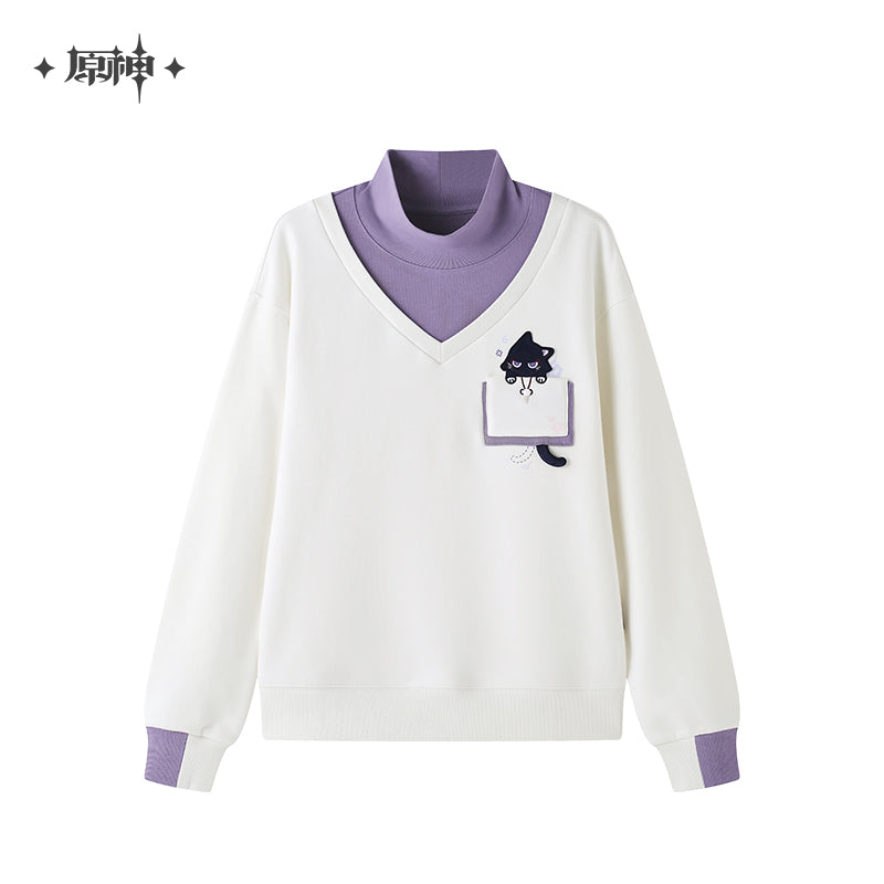 Genshin Impact Wanderer Meow Fairy Tale Cat Sweatshirt