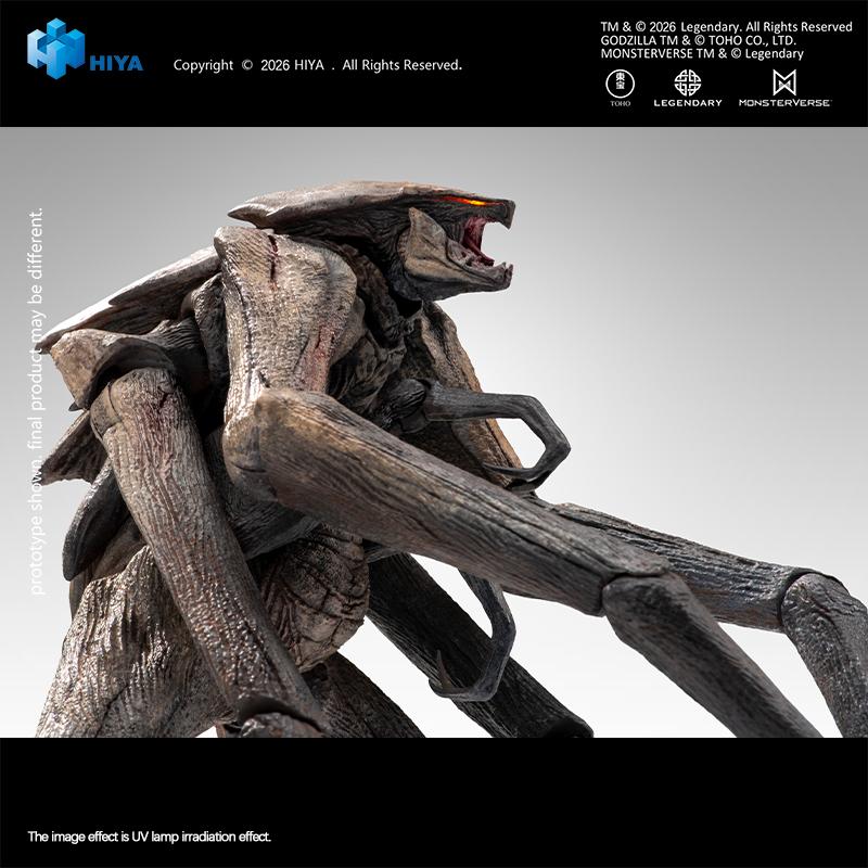 【Pre-order】Godzilla King of the Monsters - Muto Action Figure (HIYA Exquisite Basic Series None Scale 5.9 Inch)