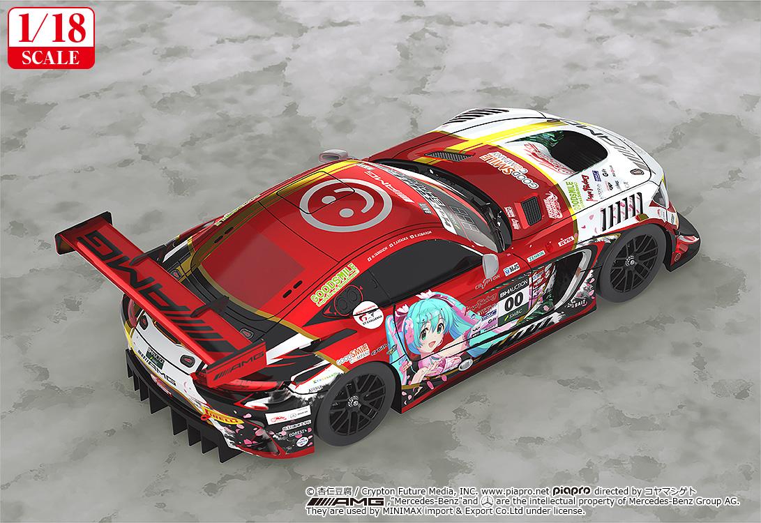 【Pre-order】Hatsune Miku - Hatsune Miku GT Project 1/18th Scale Mercedes-AMG Team GOOD SMILE 2019 SUZUKA 10HOURS Ver. (Rerun)(Model Kits)