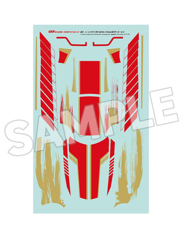 【Pre-order】Hatsune Miku GT Project - Racing Miku Sticker Set (GSR Character Customization Series 052; SPA 2025 Ver.; 1/10 Scale)