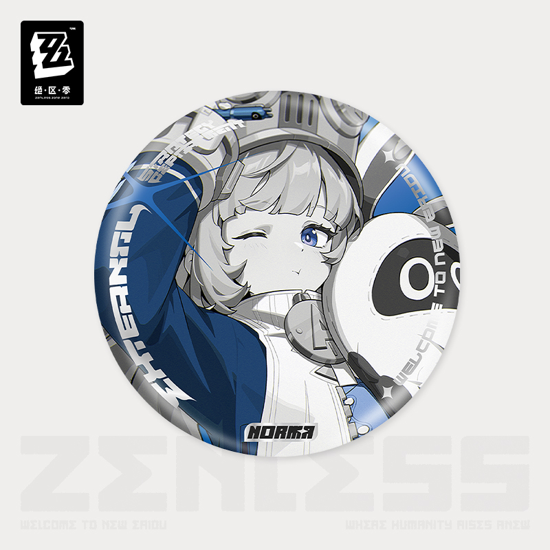 【Pre-Order】Zenless Zone Zero - Mindscape Cinema Reflective Badge External Strategy Department