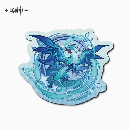 Genshin Impact Windblume's Breath Theme Die-Cut Mouse Pad