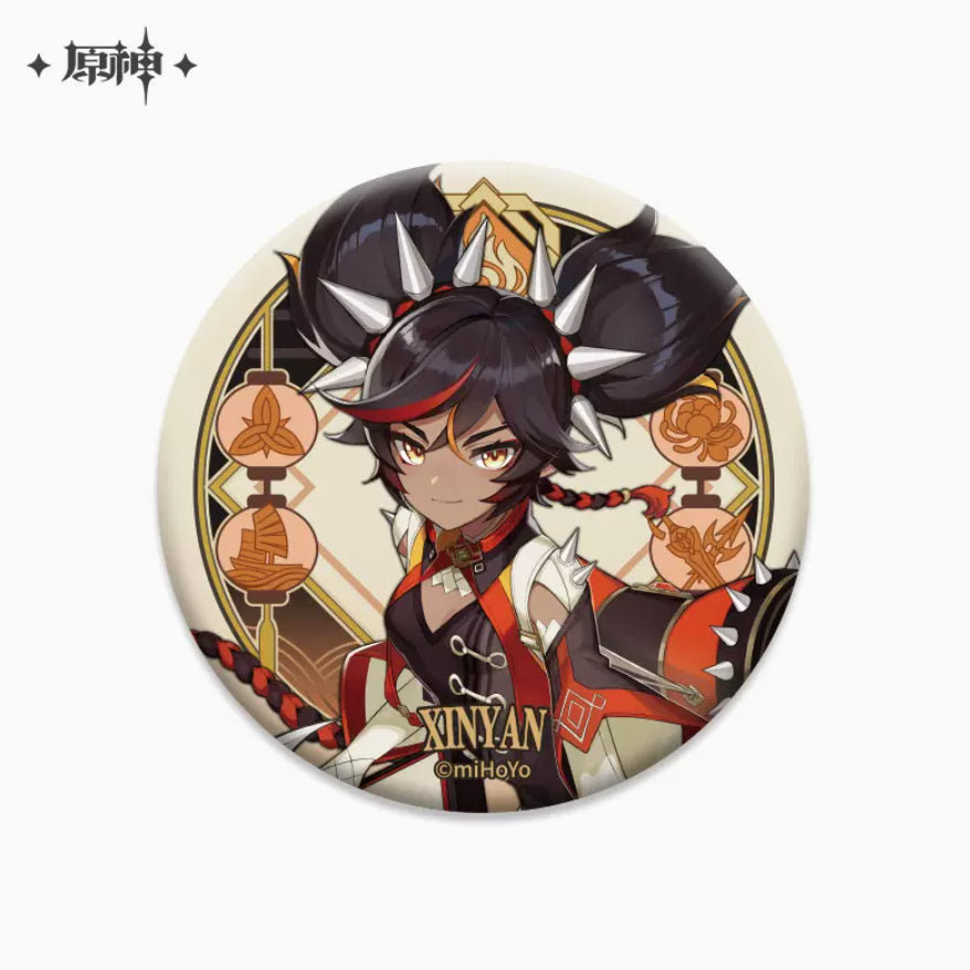 Genshin Impact - Liyue Character Badges