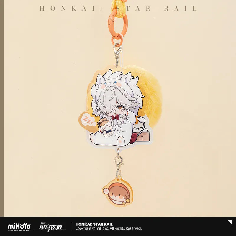 【Pre-Order】Honkai: Star Rail - Boys' Dormitory Series Chibi Characte Acrylic Keychain