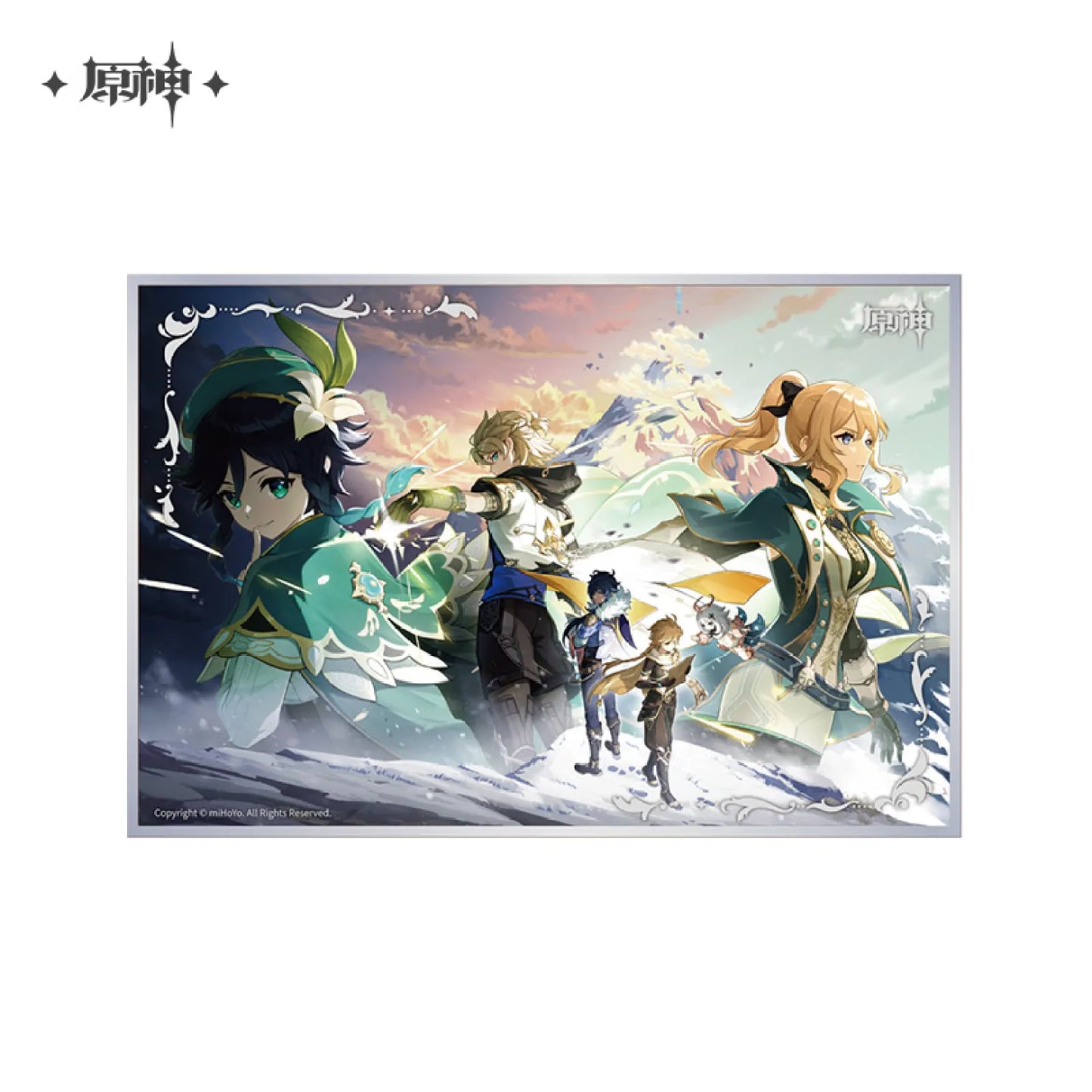 Genshin Impact - Theme Series Acrylic Shikishi