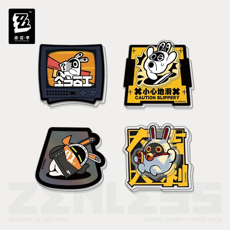 Zenless Zone Zero - Equalizing Series Acrylic Fridge Magnet Set
