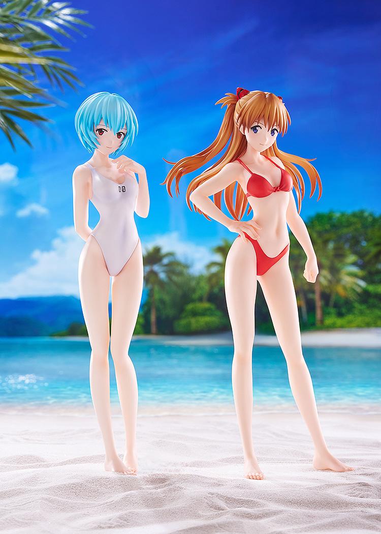 【Pre-order】Rebuild of Evangelion - Asuka Shikinami Langley POP UP PARADE BEACH QUEENS (Bikini Style; L Size)
