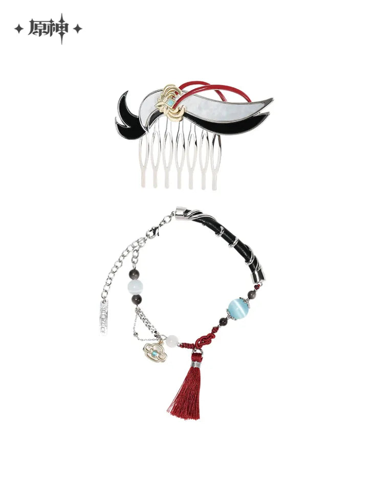 【Pre-Order】Genshin Impact - Shenhe Theme Impression Bracelet / Hairpin comb