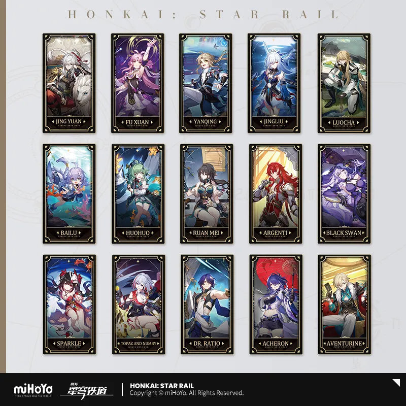 【Pre-Order】Honkai: Star Rail - 1st Anniversary Collectible Card Blind Box B Group