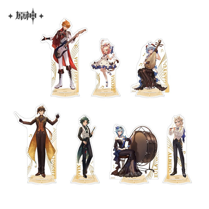 Genshin Concert 2023 Melodies of an Endless Journey Character Acrylic Standees