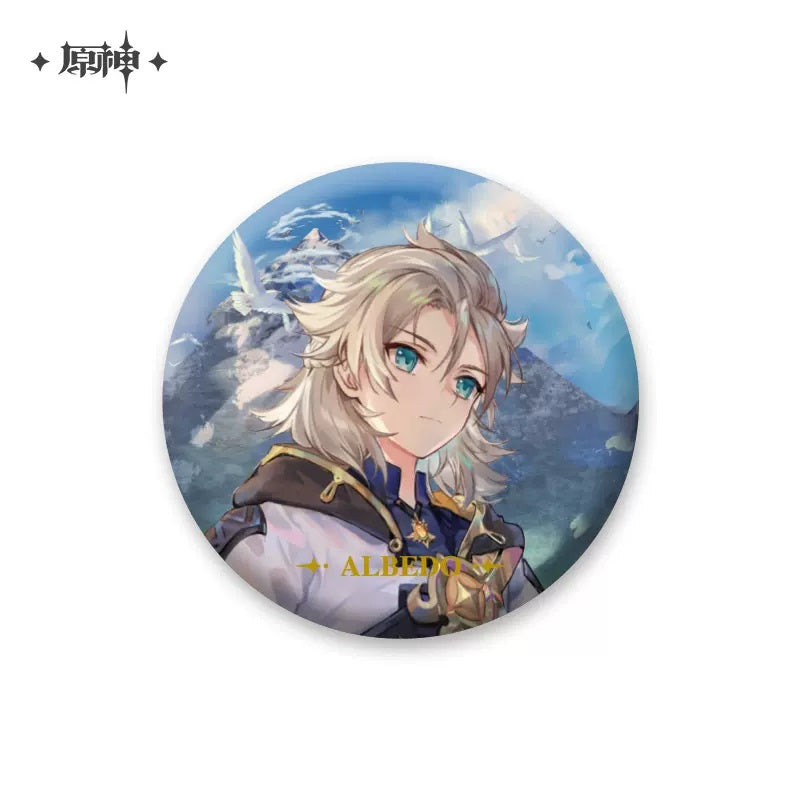 Genshin Impact Theme Character Badge