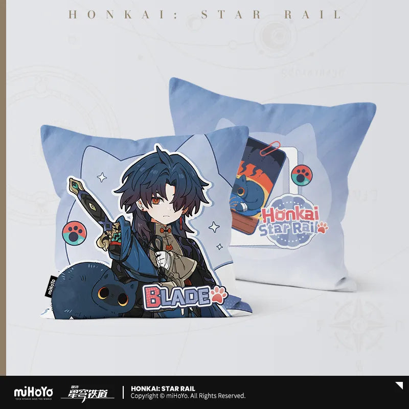 Honkai: Star Rail - Little Cat Series Collection Card Square pillow