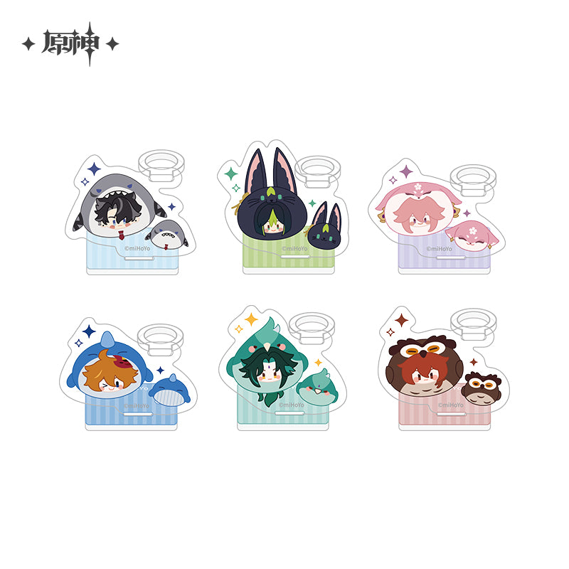 Genshin Impact - Teyvat Zoo Themed Acrylic Pen Holder