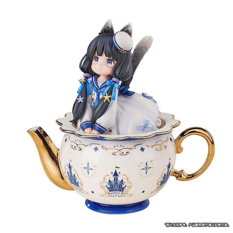 RIBOSE: DLC Series Figure: Tea Time Cat • Tuxedo Cat
