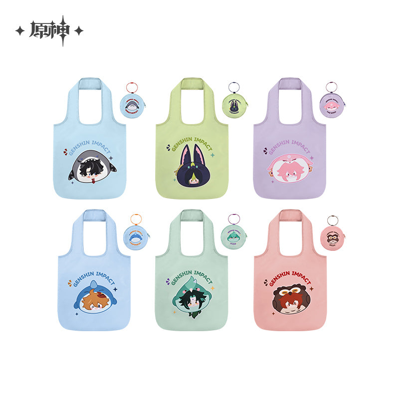 Genshin Impact - Teyvat Zoo Themed Foldable Shopping Bag