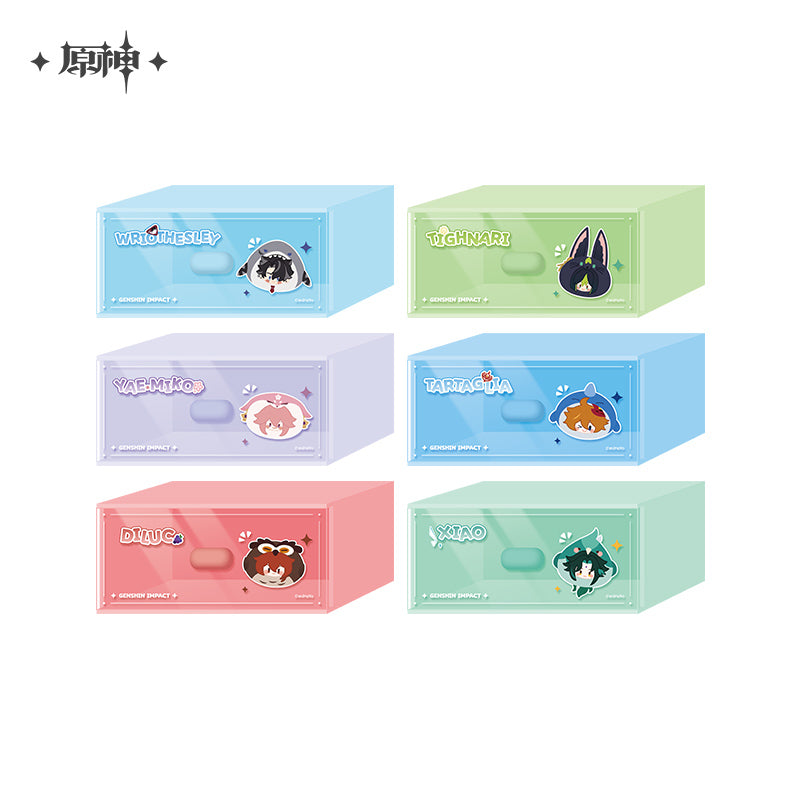 Genshin Impact - Teyvat Zoo Themed Desk Organizer
