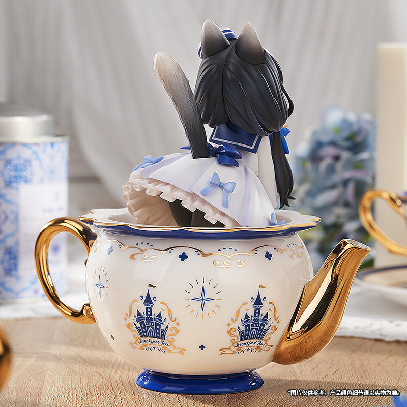 RIBOSE: DLC Series Figure: Tea Time Cat • Tuxedo Cat