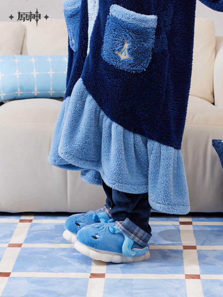 【Pre-Order】Genshin Impact – Neuvillette Impression Series Fluffy Slippers