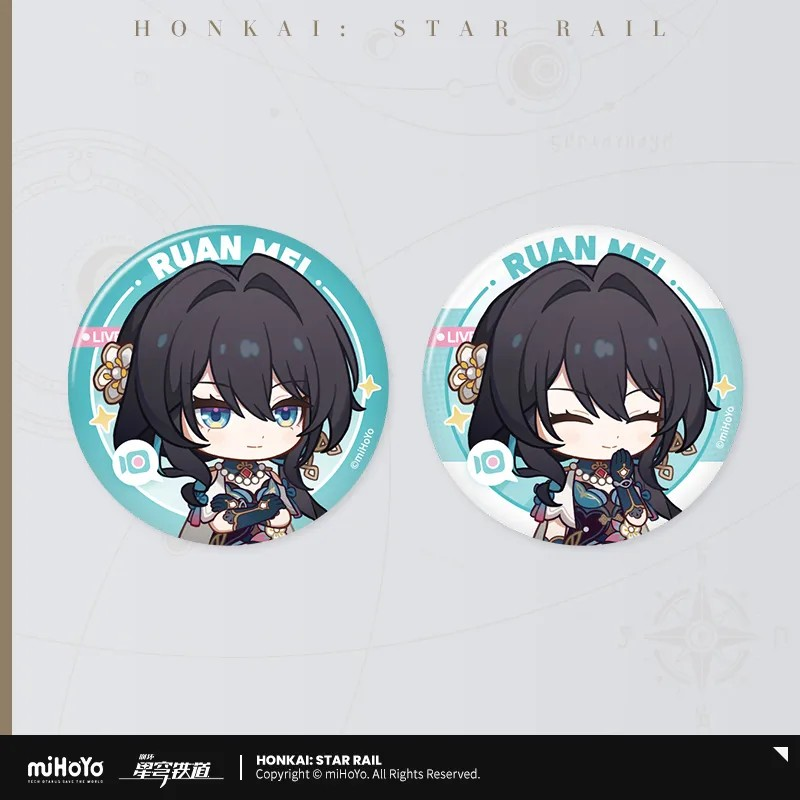 Honkai: Star Rail - Owlbert’s Reception Room Series Badge Set