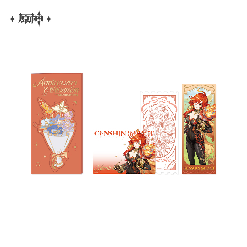【Pre-order】Genshin Impact - 5th Anniversary Series Commemorative Ticket Set