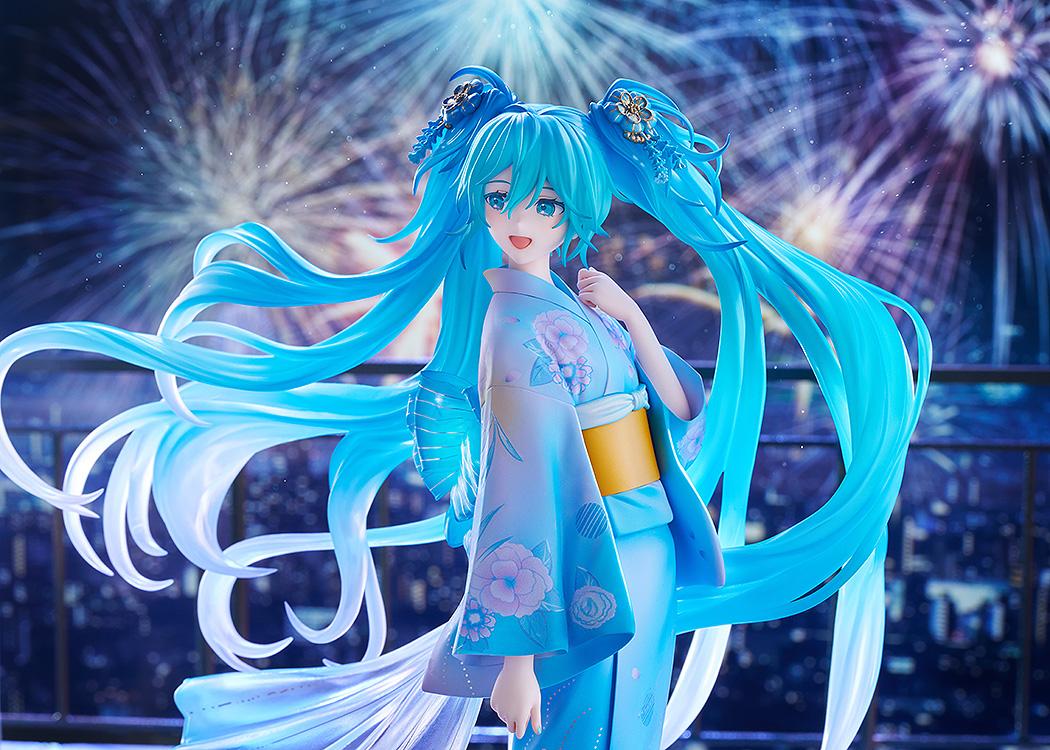 【Pre-order】Character Vocal Series 01 - Hatsune Miku Figure (Music & Fire Works Ver.)
