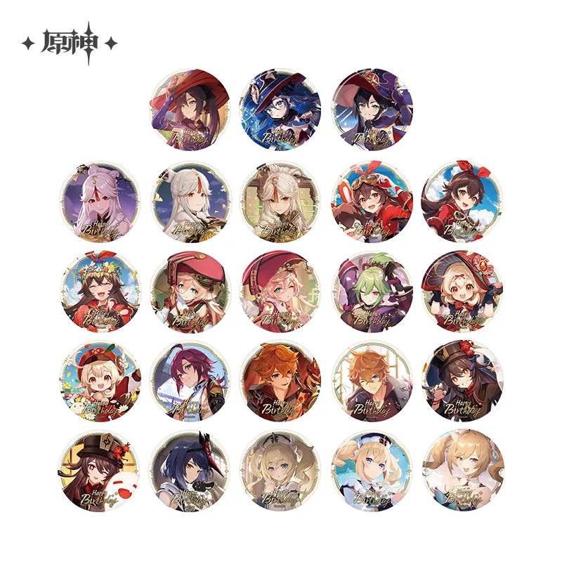Genshin Impact Day of Destiny Series Badges