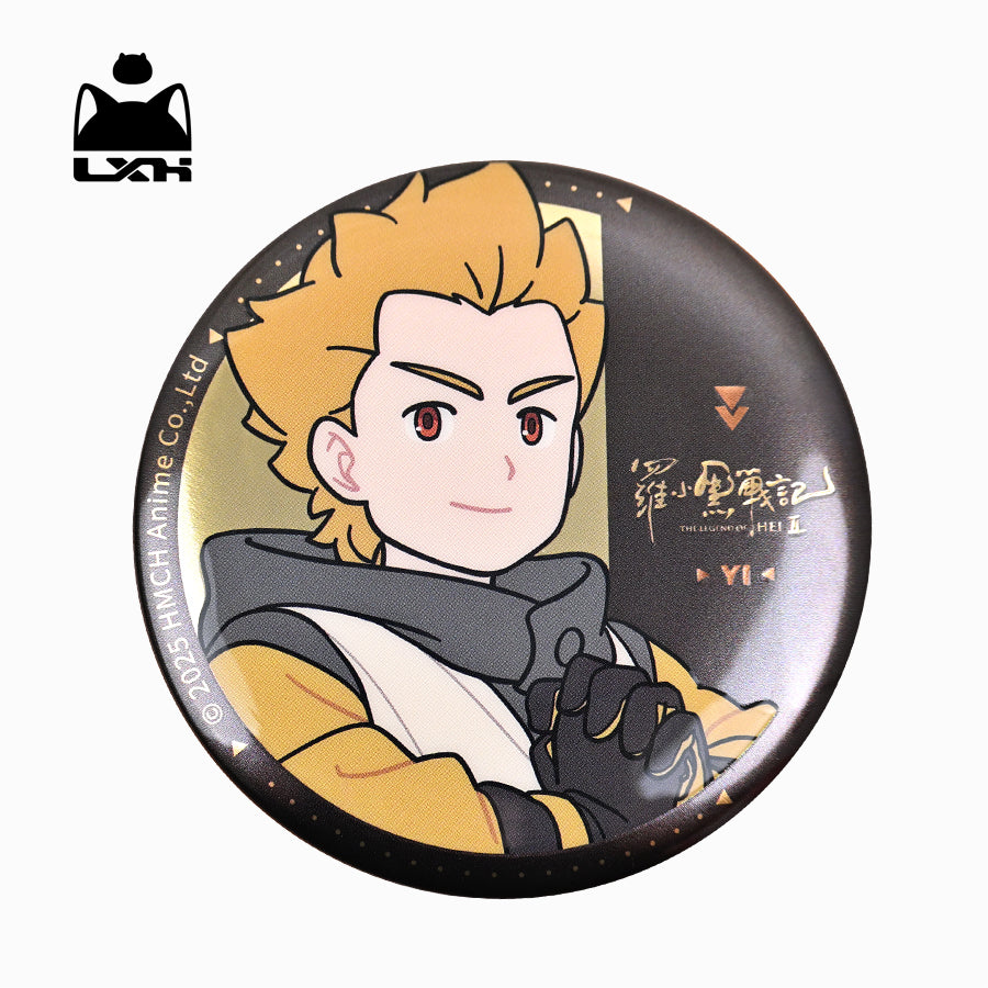 The Legend of Hei 2 - Character Badge - Official Merch