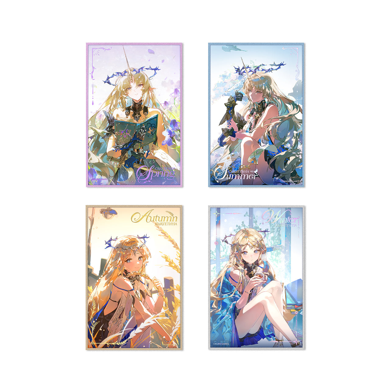 【Pre-Order】Wuthering Waves - Cartethyia's Four Seasons Themed Acrylic Colored Paper