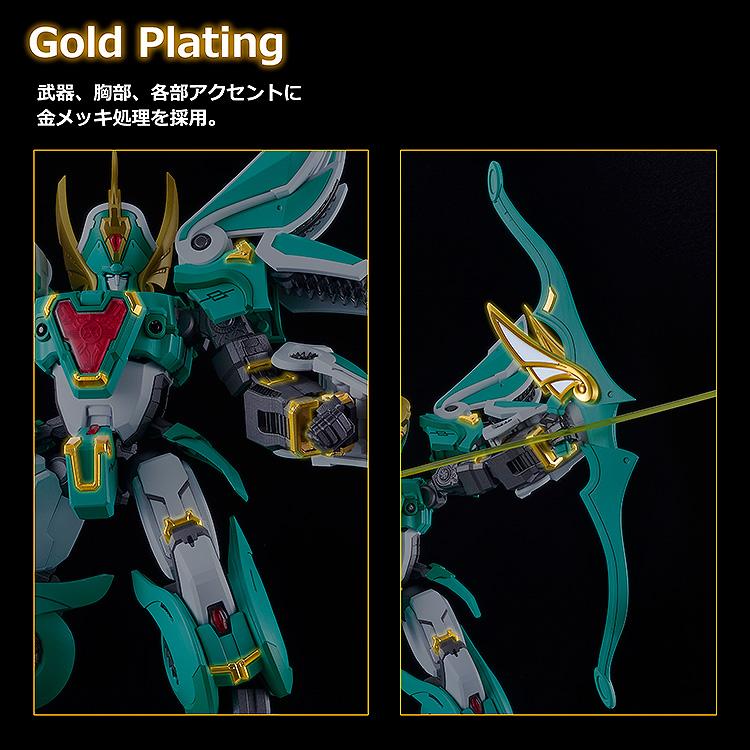 【Pre-order】Mado King Granzort - Winzert Model Kits (MODEROID King's Style, Gold Edition, Rerun)
