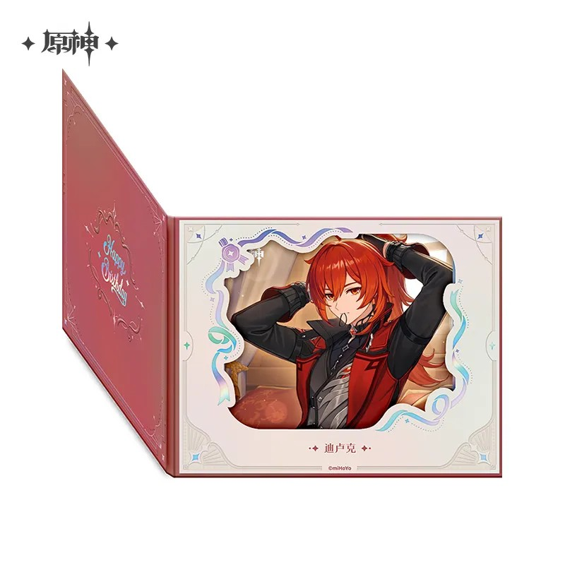 Genshin Impact - Day of Destiny Birthday Series Flip-Style Framed Shikishi 2025