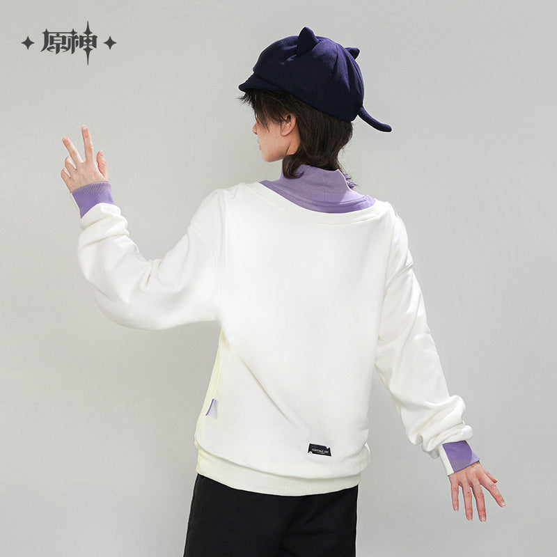 Genshin Impact Wanderer Meow Fairy Tale Cat Sweatshirt