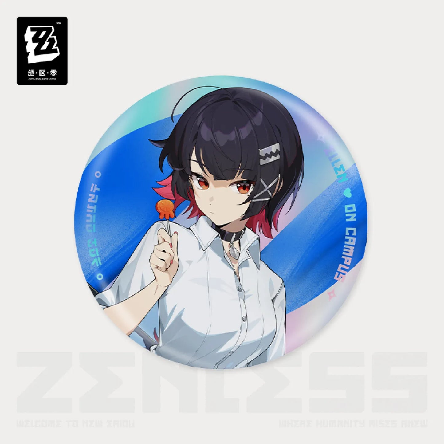 【Pre-Order】Zenless Zone Zero - New Eridu Fashion Series Tinplate Badge: Astra Yao / Ellen / Nicole