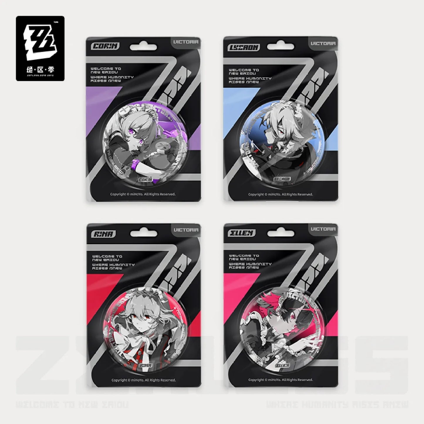 【Pre-Order】Zenless Zone Zero - Mindscape Cinema Badge:Victoria Housekeeping Co.