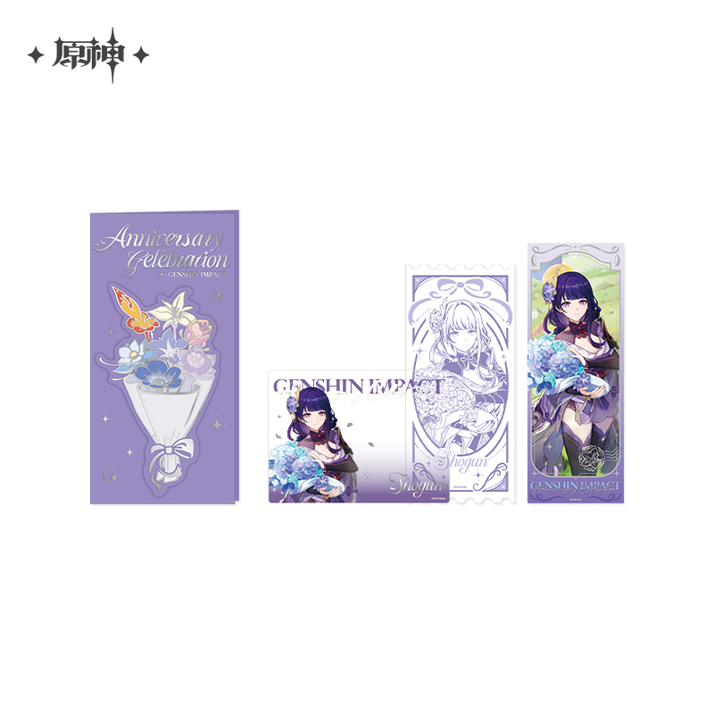【Pre-order】Genshin Impact - 5th Anniversary Series Commemorative Ticket Set