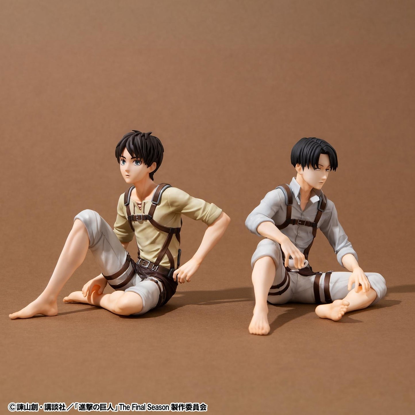 【Pre-order】Attack on Titan - Ellen, Levi Palm size Figure Set (G.E.M. Series, Squad Captain)