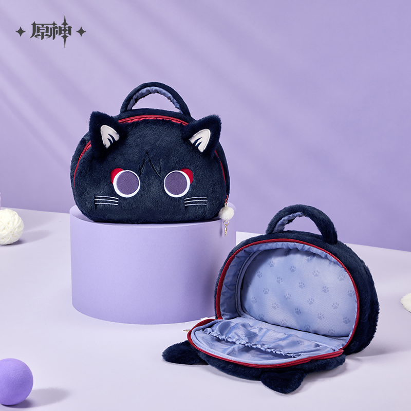 Genshin Impact Wanderer Meow Fairy Tale Cat Plush Purse