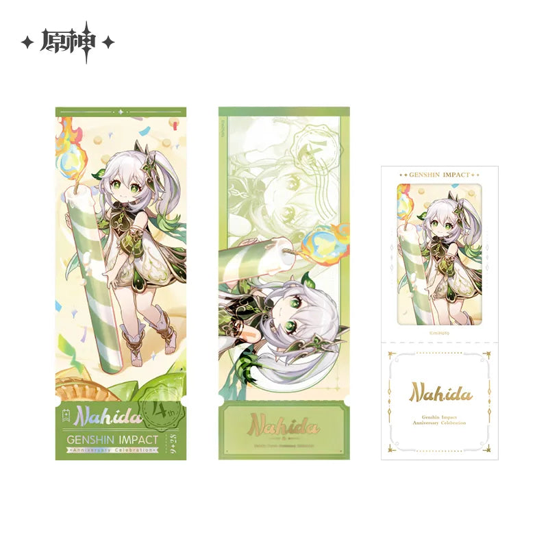 Genshin Impact - 4th Anniversary Commemorative Ticket Set