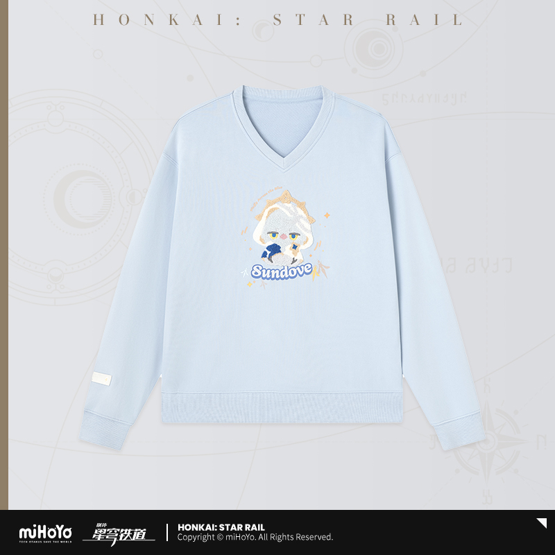 【Pre-Order】Honkai: Star Rail - Fluffy Across the Blue Series Sweatshirt