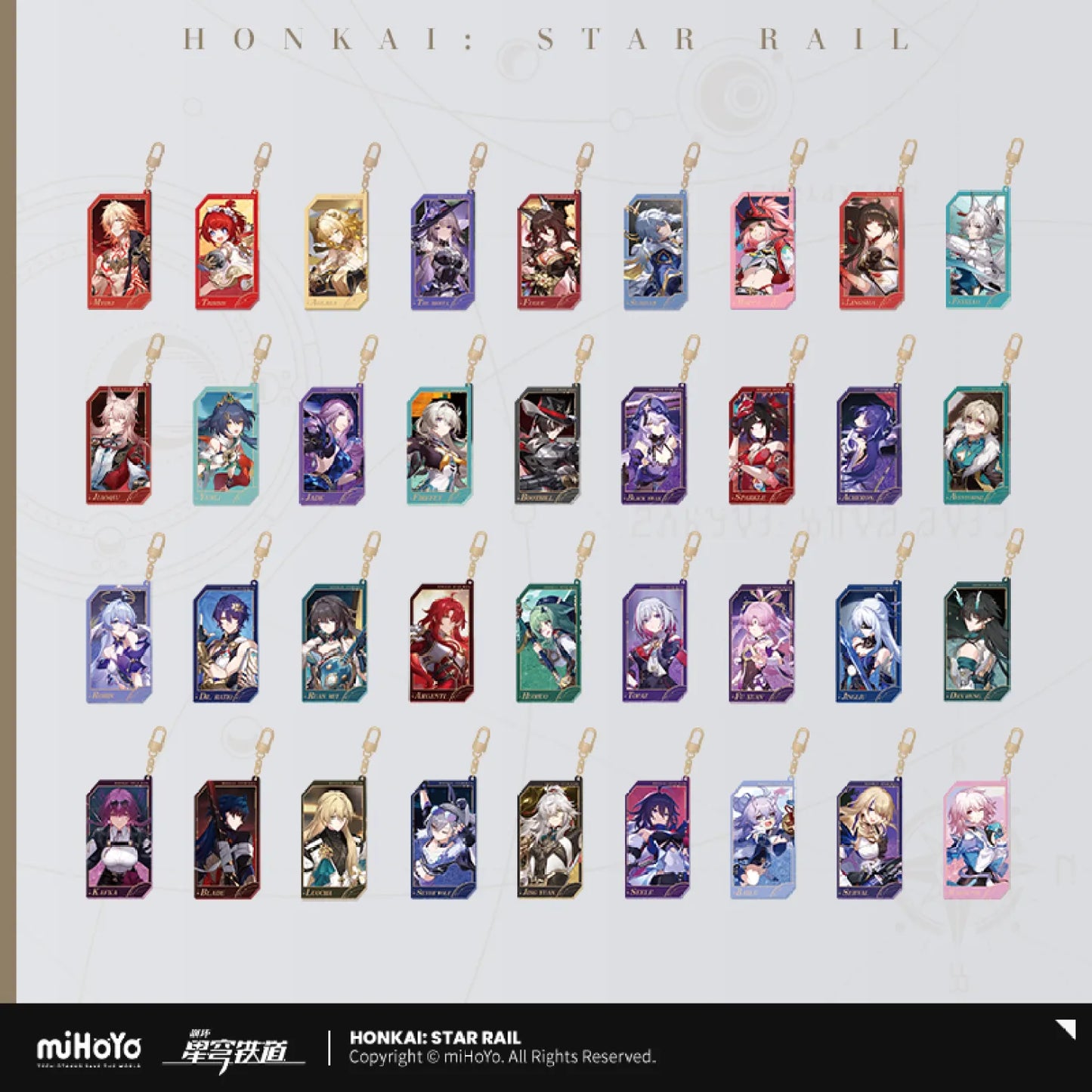 Honkai: Star Rail - All-Stars Invite Series Quicksand Acrylic Keychain