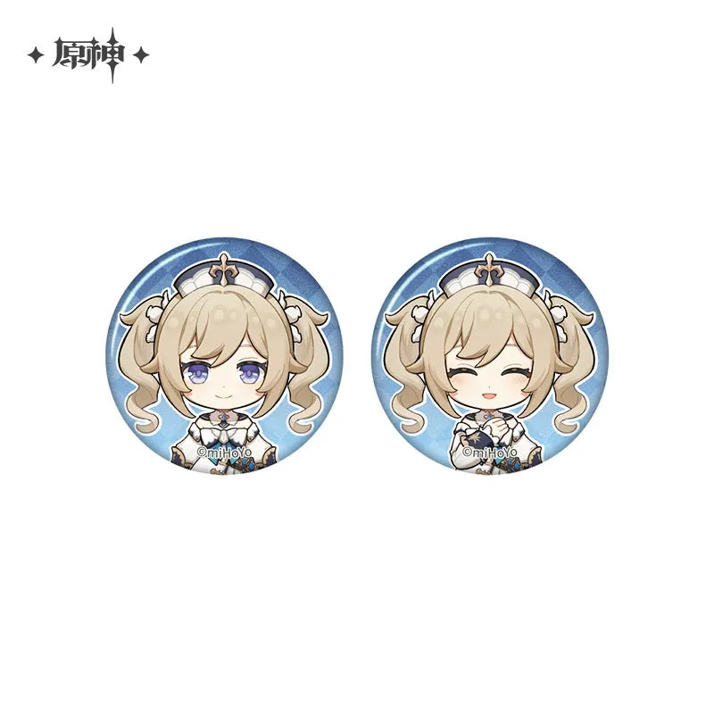 Genshin Impact - The Snapshot of a Jade-Covered Screen Series Mini Badges Set